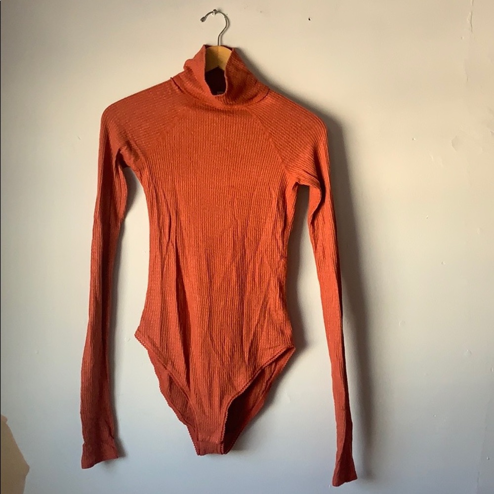 Free People Bodysuit - Rust - Small